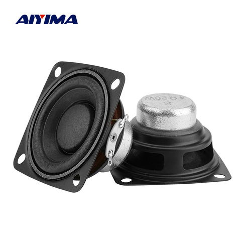 AIYIMA 2Pcs 2 Inch Full Range Sound Amplifier Speaker Driver 4 Ohm 10W 15W 20W Radio Loudspeaker DIY For Bluetooth Speaker ► Photo 1/6