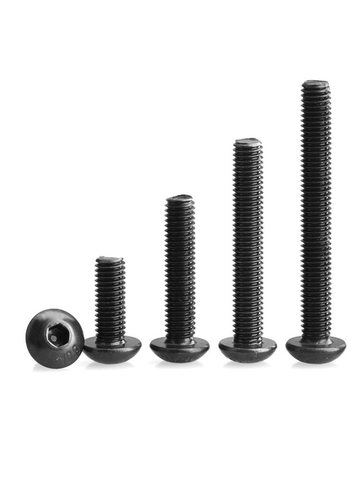 1/8 5/32 3/16 1/4 5/16 3/8 thread 10.9 inch/American round head hexagon socket screw ► Photo 1/4