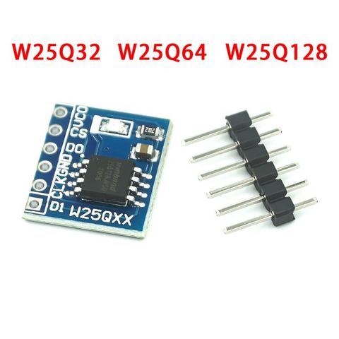 W25Q32 W25Q64 W25Q128 large capacity FLASH storage module SPI interface BV FV STM32 code ► Photo 1/4