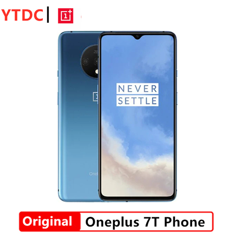 Global Rom OnePlus 7T 8G 256GB Phone Snapdragon 855 Plus Octa Core 90Hz AMOLED Screen 48MP Triple Camera UFS 3.0 NFC ► Photo 1/4