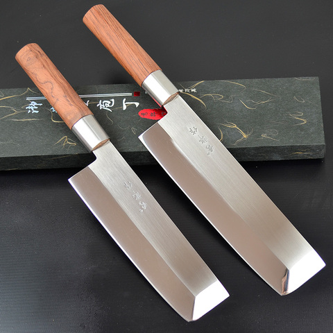 5Cr15 Stainless Steel Japanese Style Kitchen Cutting Vegetable Meat Knives Slicing Salmon Fish Sashimi Sushi Beef Knife Cleave ► Photo 1/6