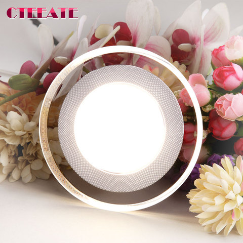 Light guide LED Downlight 3W 5W 7W 9W 12W 15W 18W Acrylic Panel Lights Ceiling Recessed Lamps High Brightness ► Photo 1/6