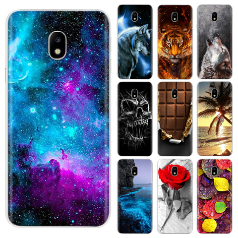 Silicone Case For Samsung Galaxy J3 2017 J330 J330F J3 Pro 2017 EU Version Case Painting Bumper For Samsung J3 2017 Cover Fundas ► Photo 1/6