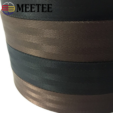 4Meters 20/25/32/38/50mm Nylon Webbing Tape Car Safety Seat Band DIY Backpack Pet Strap Belt Sewing Crafts Accessories RD003 ► Photo 1/6