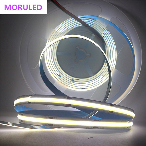 DC12V 24V COB LED Strip Light 8mm 10mm High Density No spot Flexible LED Tape Light Dimmable FOB Linear Ribbon 3000K 4000K 6000K ► Photo 1/6