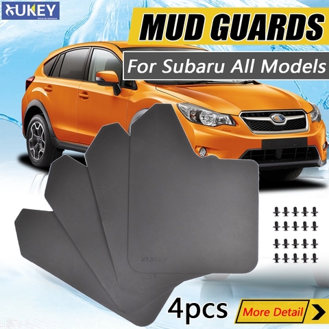 Mud Flaps Mudflaps Splash Guards Mudguards Fender Flares For Subaru Impreza WRX STI XV BRZ Scion FR-S Forester SF SG SH SJ SK XT ► Photo 1/6