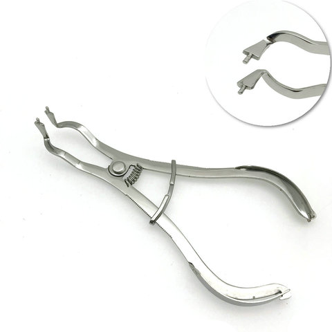 Rubber Dam Clamps Ivory Clamp Forceps Dental Restorative Instruments ► Photo 1/6