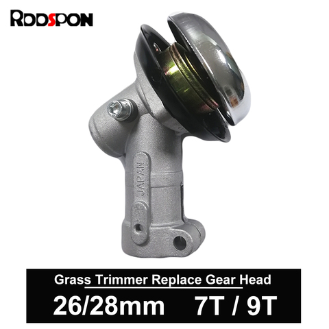 7 9 Teeth Trimmer Gearbox Gearhead 26mm 28mm Brushcutter Grass Trimmer Replace Gear Head Lawn Mower Parts Garden Power Tools ► Photo 1/6