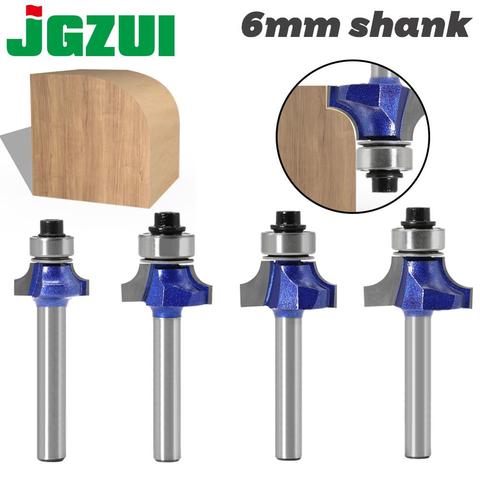 6mm Corner Round Professional level Over Router Bit with Bearing Milling Cutter for Wood Woodworking Tool Tungsten Carbide ► Photo 1/6
