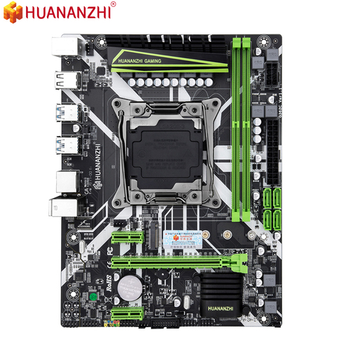 HUANANZHI X99 Motherboard 8M x99 chip Intel XEON E5 X99 LGA2011-3 All Series DDR4 RECC NON-ECC memory NVME USB3.0 ATX ► Photo 1/6