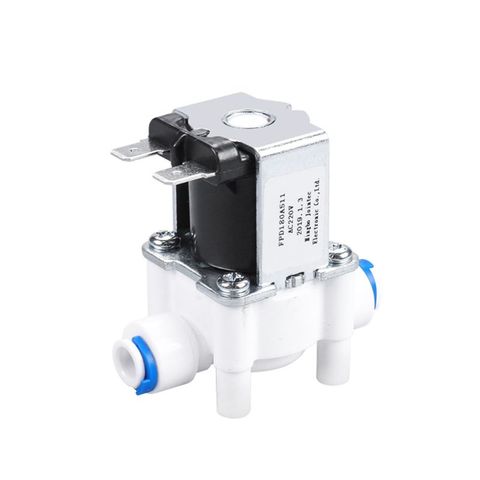 Electric Plastic Solenoid Valve 220V Normal Close 1/4