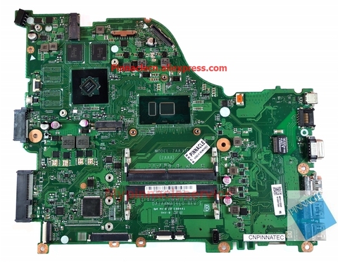 NBVEU11004 I5-7200U GT940MX Motherboard for Acer Aspire E5-575G F5-573G DAZAAMB16E0 ► Photo 1/2