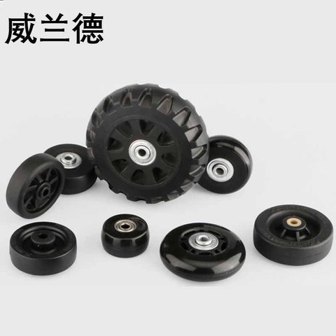 Traveling Luggage wheels repair suitcase accessories  fashion new universal wheels  replacement 360 spinner luggage  casters ► Photo 1/6