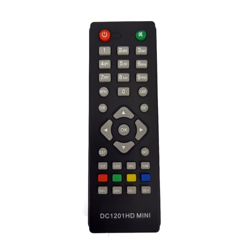 NEW Replacement DVB-T2 D-Color DC1201HD MINI Remote control Fernbedienung ► Photo 1/2