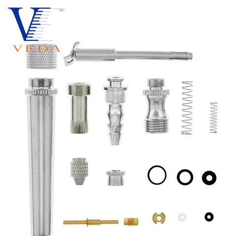 Airbrush Accessories 18 Piece Repair Parts Kit for WD-130A,WD-130C,WD-131E,WD-135A,WD-135C,WD-135E,WD-139E Models ► Photo 1/6