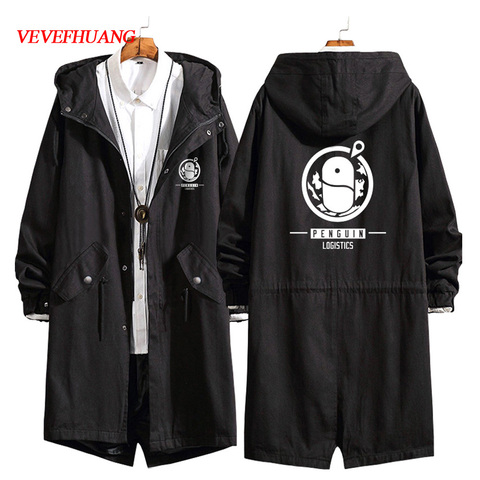 VEVEFHUANG Games Arknights Rhodes Island Babel Black Steel Raythean Cosplay Costumes Women Men Hoodies Trench Jackets Coat Top ► Photo 1/6