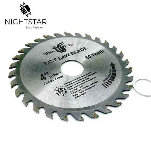 4 Inch Circular Saw Blades Tungsten Steel Alloy Saw Blades for Wood Aluminum Cutting 110mm TCT Saw Blades   /40Teeth /30Teeth ► Photo 1/6