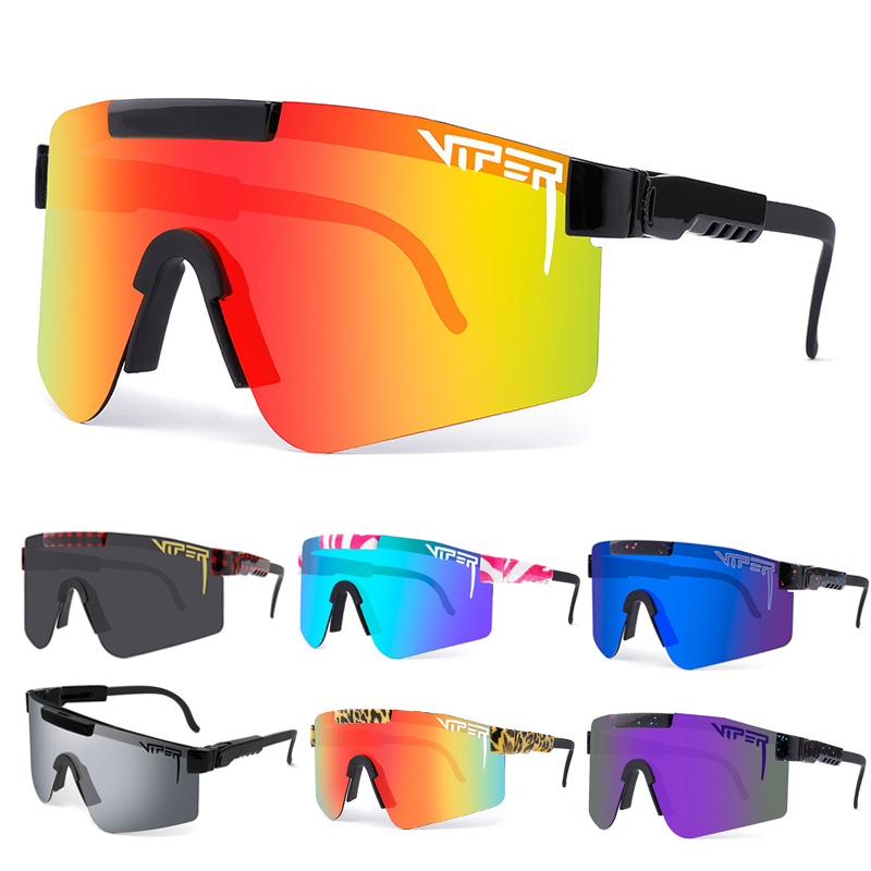 Pit-Viper Sunglasses UV400 Polarized Sunglasses for Women and Men Outdoor Cycling Glasses with Windproof Eyewear