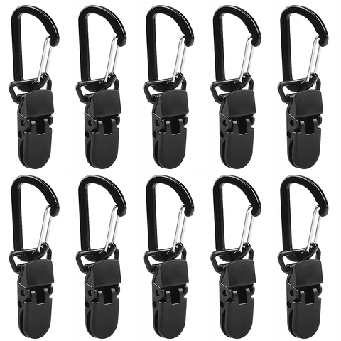 30PCS Tent Clip Adjustable Plastic Heavy Duty Windproof Awning Clamp Outdoor Camping Tent Alligator Clip Plastic Jaw Grip Trap ► Photo 1/6