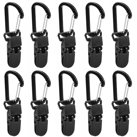 30PCS Tent Clip Adjustable Plastic Heavy Duty Windproof Awning Clamp Outdoor Camping Tent Alligator Clip Plastic Jaw Grip Trap ► Photo 1/6