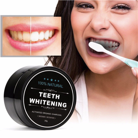 Daily Use Teeth Whitening Scaling Powder Oral Hygiene Cleaning Packing Premium Activated Bamboo Charcoal Powder  white teeth ► Photo 1/6