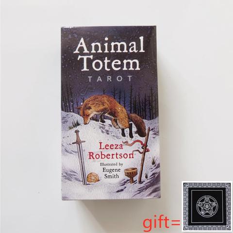 new Tarot cards oracles deck mysterious divination Animal totem tarot deck for women girls cards game board game ► Photo 1/6