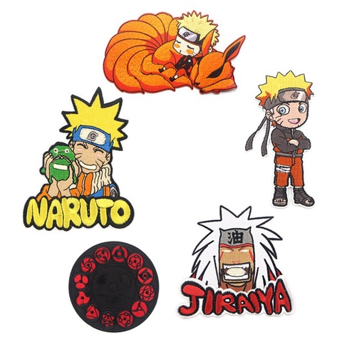 Naruto Anime Naruto Embroidered Iron On Patch – Patch Collection