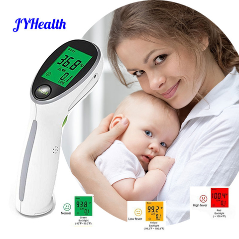 JYHealth Digital Thermometer Portable Non-contact Infrared Thermometer Gun Baby and Adult Body & Surface Temperature Measurement ► Photo 1/6