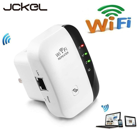 Wireless WIFI Repeater 300Mbps Remote Wifi Extender Wi-Fi Amplifier 802.11N/B/G Booster Repetidor Wi Fi Reapeter Access Point ► Photo 1/6