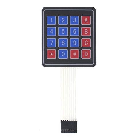 New 4*4 Matrix Array/Matrix Keyboard 16 Key Membrane Switch Keypad ► Photo 1/6