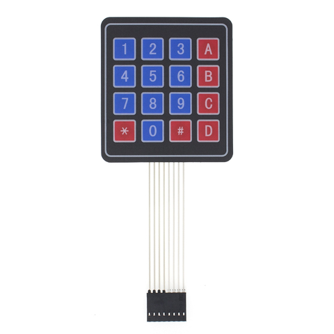 New 4*4 Matrix Array/Matrix Keyboard 16 Key Membrane Switch Keypad ► Photo 1/6