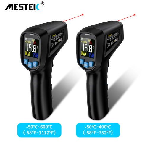 Digital Infrared Thermometer  -50~600C Laser Temperature Meter Gun No Contact Industrial Outdoor Laser Pyrometer IR Thermometer ► Photo 1/6