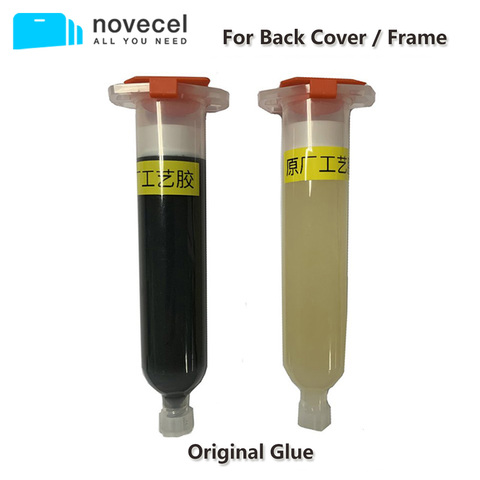 Original For iPhone X XS Max XR Middle Frame Back Cover Glue Sticker for All Phone Bracket Bonding Pur Rework adhesive Liquid ► Photo 1/6