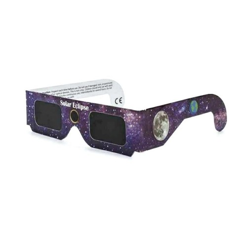 1pcs Paper Solar Eclipse Glasses Random Color Total Solar Eclipse Anti-uv Solar Outdoor Glasses Eclipse Glasses Observation ► Photo 1/6