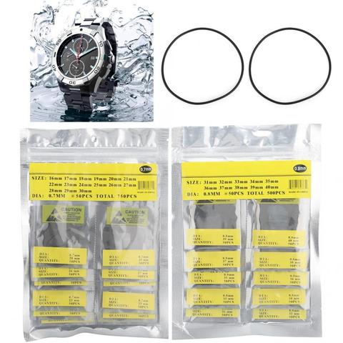 500pcs/bag O Ring Rubber Seal Watch Back Cover Seal Gaskets High Quality Noise Reduction Keyboard O-ring Seal Watch Tools ► Photo 1/6