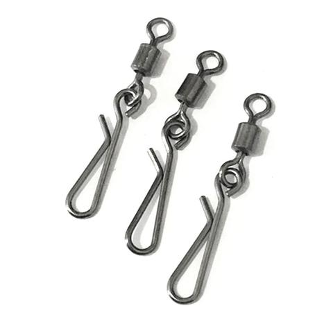 Fishing Connector Rolling Swivel Snap Stainless Steel Fishing