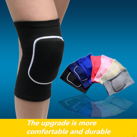 1 PCS Nylon Football Volleyball Soccer Knee Pads Cycling Knee Support Yoga Basketball Training Protection Dance Knee Pads Kids ► Photo 1/6