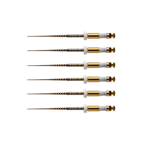 6pc Dental Niti Files Root Canal Preparation Glider Golden Glide Files Engine Use Pro Glider Dental Endo Rotary Endocontic Files ► Photo 1/3