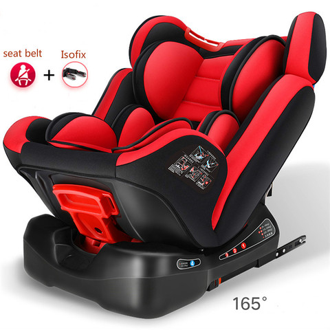 Adjustable Child Car Safety Seat 0-12Y/ 9-36kg Portable Baby Car Seat ISOFIX Hard Interface Five Point Harness Toddler Car Seat ► Photo 1/6