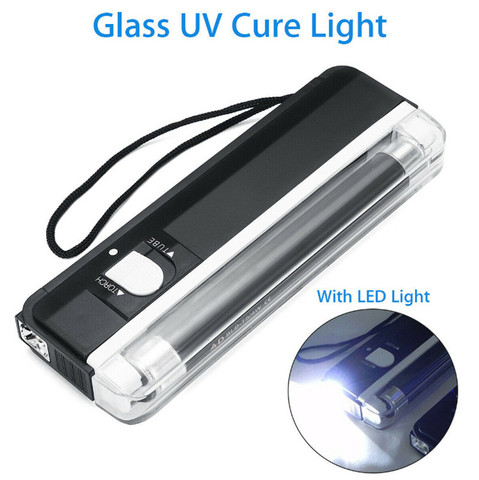 UV LED Curing Light 395nm Shadowless Lamp UV Glue Solidification Ultraviolet Light Auto Glass UV Cure Light Windshield Repair ► Photo 1/5