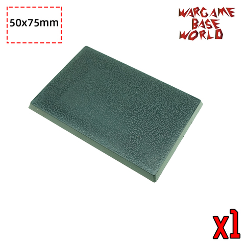 wargame base world -50 x 75 mm rectangle bases for Warhammer ► Photo 1/4