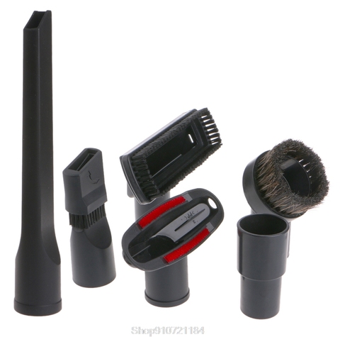 6 In 1 Vacuum Cleaner Brush Nozzle Home Dusting Crevice Stair Tool Kit 32mm 35mm O30 20 Dropshipping ► Photo 1/6