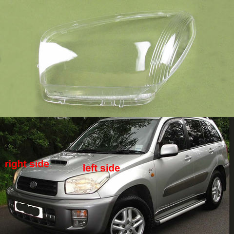 For Toyota RAV 4 RAV4 2001 2002 2003 Headlight Cover Headlamps Cover Transparent Lampshade Shell Lens Glass Lamp Shade ► Photo 1/6