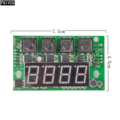 rgbw 4 color constant voltage control motherboard led par lights motherboard 54x3w par lights use dmx motherboard 8CH ► Photo 1/4