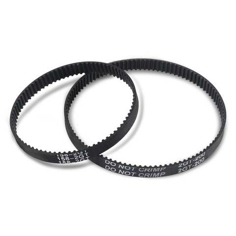 GT2 Closed Loop Timing Belt Rubber 2GT Belt 6mm 3D Printers Parts 110 112 122 158 200 280 300 400 610 852 mm Synchronous Belts ► Photo 1/6