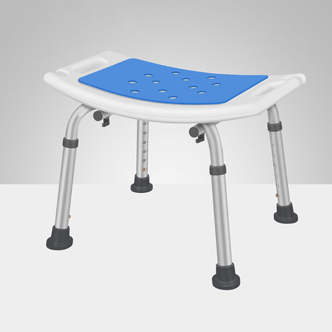 Elderly Medical Bath Tub Aid Seat Without Back Chair Height Adjustable Non Slip Seat Disabled Elderly Pregnancy stool for shower ► Photo 1/6