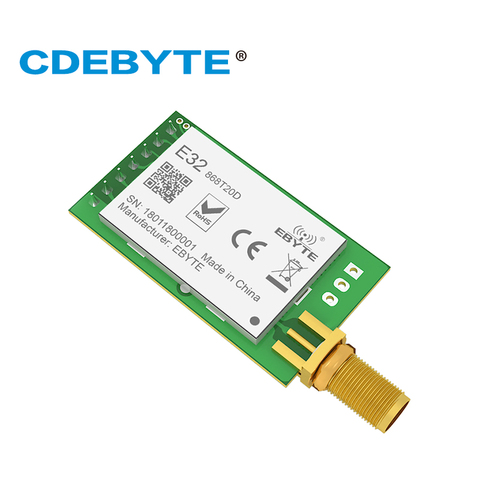 Ebyte E32-868T20D LoRa SX1276 868MHz IoT 20dBm 100mW Wireless Transceiver Module UART Transmitter and Receiver ► Photo 1/5