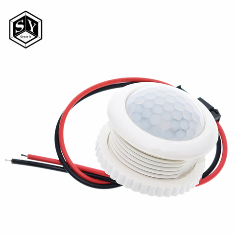 GREAT IT 220V 50HZ PIR IR Infrared Human Induction Lamp Switch Light Control Ceiling Light Motion Sensor On Off 3-6m Top ► Photo 1/6