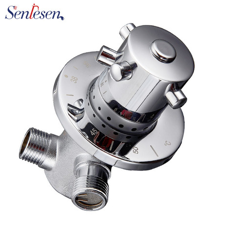 Senlesen  Thermostatic Mixing Valve New Brass Control the Mixing Water Temperature ► Photo 1/6