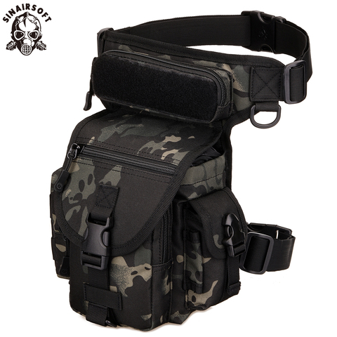 SINAIRSOFT Outdoor Tactical Nylon Waterproof Travel Bag Waist Leg Bag Motorcycle Fanny Packs Bags Pack Climbing Hiking Camping ► Photo 1/6